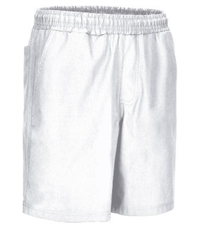 Pantalón corto de trabajo multibolsillos, ligero y refrescante, en tejido plano de poliéster y algodón VALENTO AEROPLANE