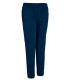 Long sports pants with thermal effect and pockets, made of VALENTO CYBORG technical fleece fabric.