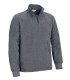 Long-sleeved technical pole with swan neck and thermal effect, breathable technical fabric grey VALENTO EUROPE