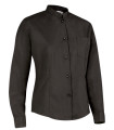 Camicia da donna a maniche lunghe con taschino, in poliestere e cotone VALENTO SHARON