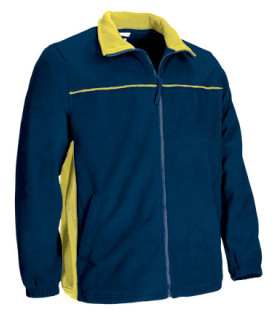 Fleece jacket with pockets THUNDER
