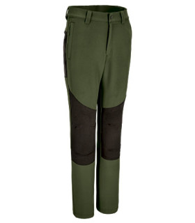 Bi-elastic trekking pants with a bicolor design and pockets VALENTO MERIDIUM.