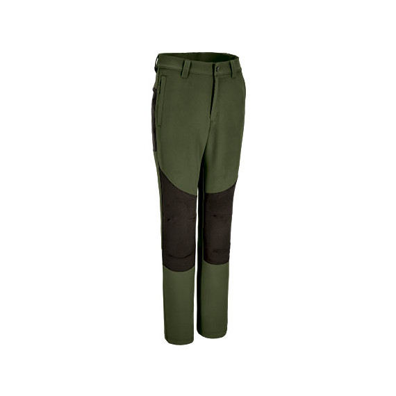 Calças de trekking bi-elásticas com design bicolor e bolsos VALENTO MERIDIUM.