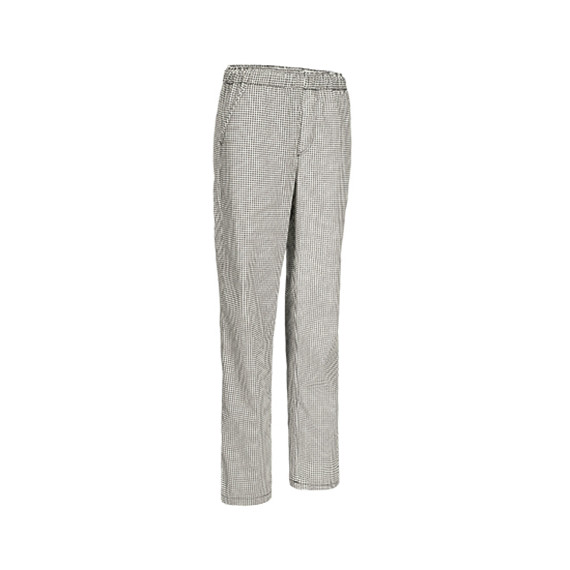 Pantalon de cuisine avec des motifs élégants et un élastique à la taille VALENTO SIRLOIN