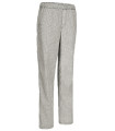 Kitchen pants with elegant prints and elastic waistband VALENTO SIRLOIN
