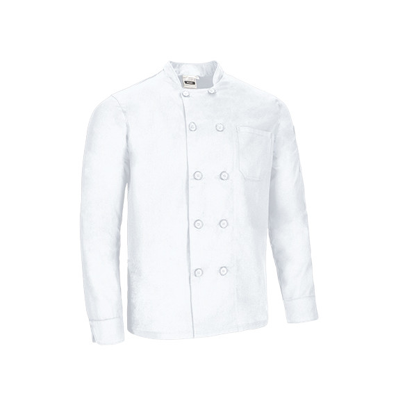 Langarmige Kochjacke mit Mao-Kragen VALENTO ROAST