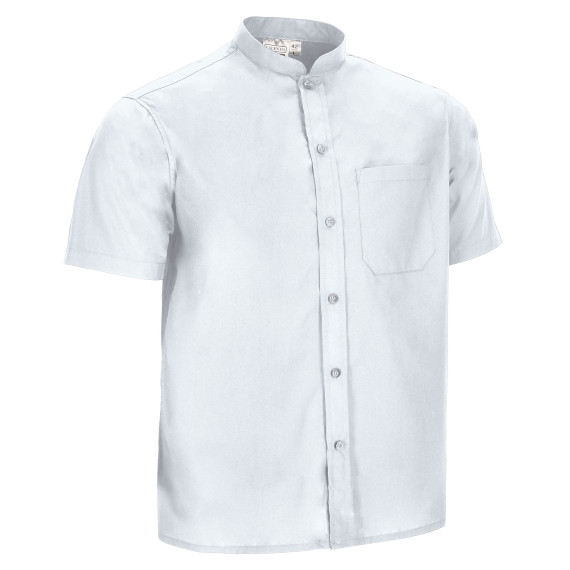 Camicia a maniche corte e tasca con girocollo Valento Clapton