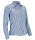 Camicia a righe, manica lunga e tasca da donna Valentoly Corporation