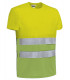 Camisola de Alta Visibilidade bicolor, manga curta e bolso VALENTO DEMOLITION