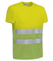 T-shirt de haute visibilité bicolore, à manches courtes et avec poche VALENTO DEMOLITION.