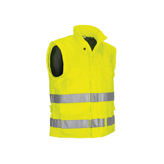 High Visibility Padded Vest VALENTO ANCHORAGE