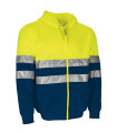 Sudadera con capucha bicolor de Alta Visibilidad VALENTO BRANTFORD