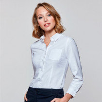 Camisa de mujer con bolsillo en pecho OXFORD WOMAN CM5068