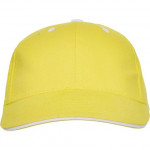 Hat 6 panels with sandwich in contrast panel go7008
