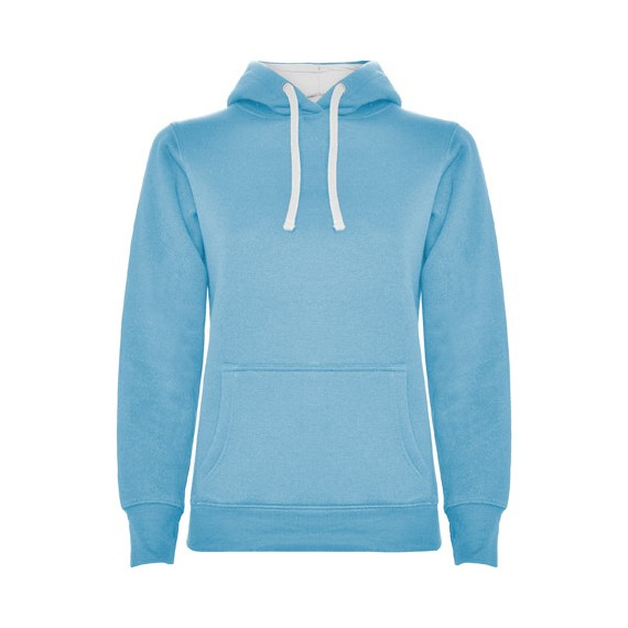 Sudadera entallada de corte femenino con capucha URBAN WOMAN SU1068