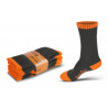 Meias de proteção com elástico WORKTEAM WFA022 (pack de 3 pares)