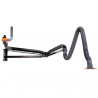 Ventilation set with 2-piece extension arm KEMPER