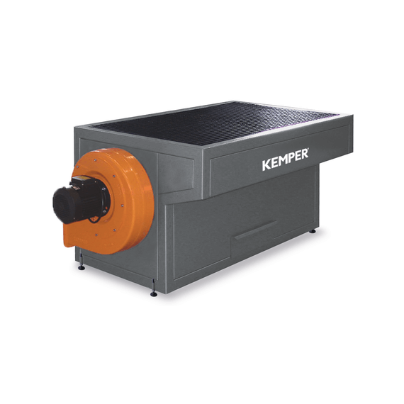 Solid table for manual welding with fan and drawer 95021111