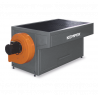 Solid welding table with fan and integrated waste drawer KEMPER