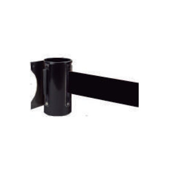 Stand de mur en acier inoxydable avec ruban noir