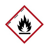ADH Producto Quimico Inflamable 150X150mm