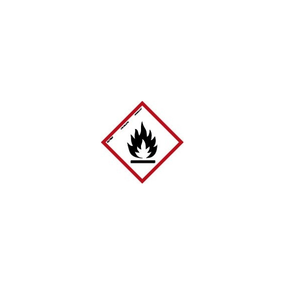 Produto químico inflamável ADH 150x150mm
