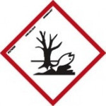 Produit chimique dangereux adh pour l'environnement 150x150mm