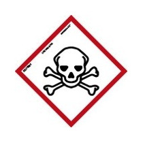ADH Produit chimique avec Toxic Toxic 15x150mm aigu