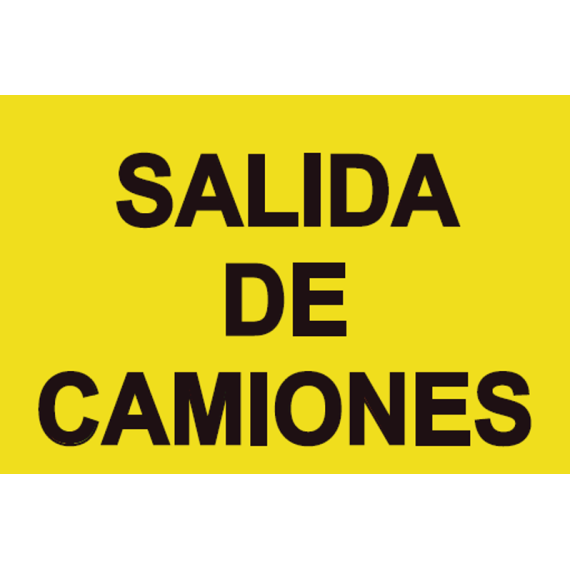 Sinais de frasco caminhão de PVC