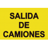 Segnaletica stradale in PVC Uscita Camion 500x700 mm SEKURECO