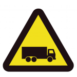 Road signals pvc step trucks