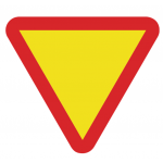 Straßensignale PVC-Dreieck