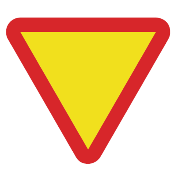 Signaux routiers Triangle PVC