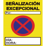 Señales Viales PVC Señalización Excepcional