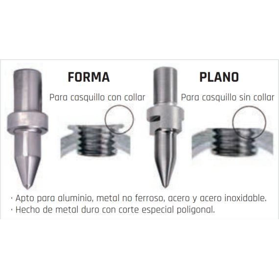 Trapano termico per tappo con collana 3060104