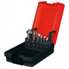 Jogo de 6 Brocas Cônicas HSS com Revestimento de Titânio METALWORKS