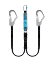 Energy absorber with tape, carabiner, and hooks IRUDEK 398
