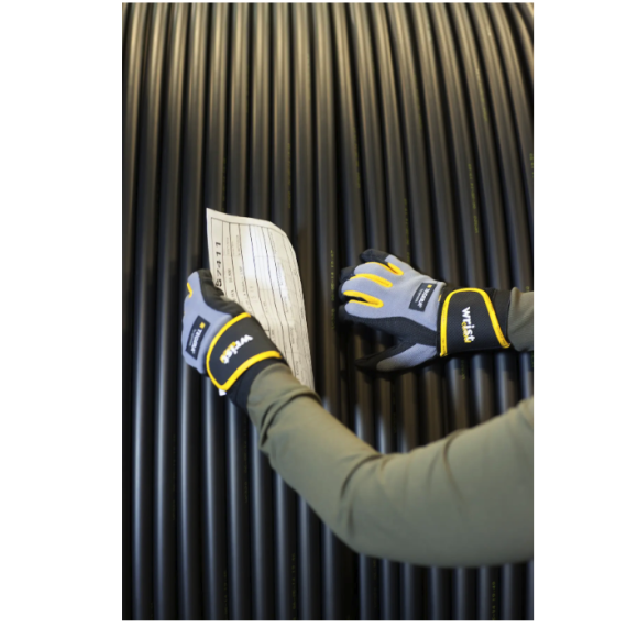 Gants en cuir synthétique avec support pour le poignet TEGERA 9196