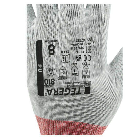 Gants synthétiques avec protection ESD calibre 15 TEGERA 810 (12 paires)