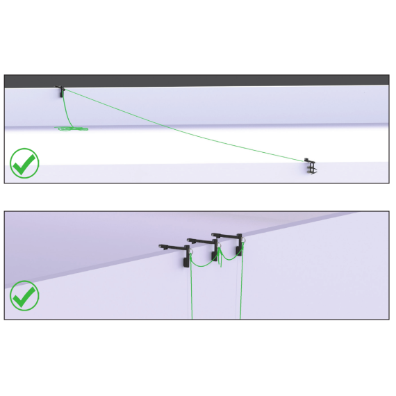 Punto di ancoraggio per parapetti con carico di rottura di 23 kN WALLUTION KRATOS SAFETY