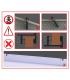 Punto de anclaje para parapetos con resistencia a la ruptura de 23 kN WALLUTION KRATOS SAFETY
