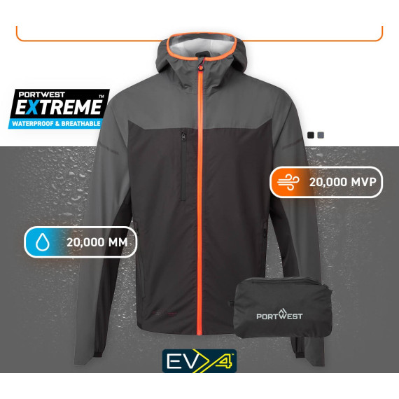 Veste imperméable imperméable EV4 EV4 Portwest EV466