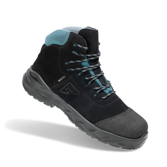 Bota de seguridad GTX700PLUS con puntera reforzada de pampa S3+SRC+CI+WR EN20345  Fal CRONOS TOP SERRAJE PPM