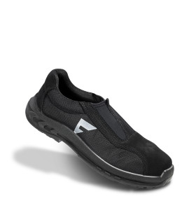 Hydrophobic textile safety shoe, suede and lycra EN20345 S3+SRC+CI FAL IPR20BK HAGOS TOP