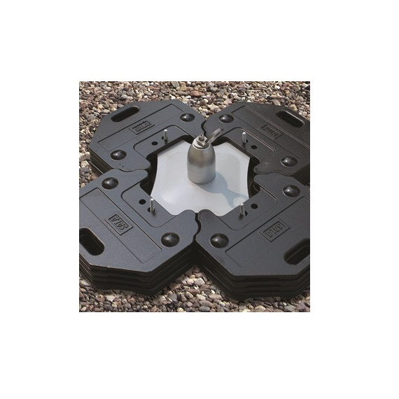 3M DBI-SALA 2100180 Ancrage par contrepoids indépendant pour toit (16 plaques)