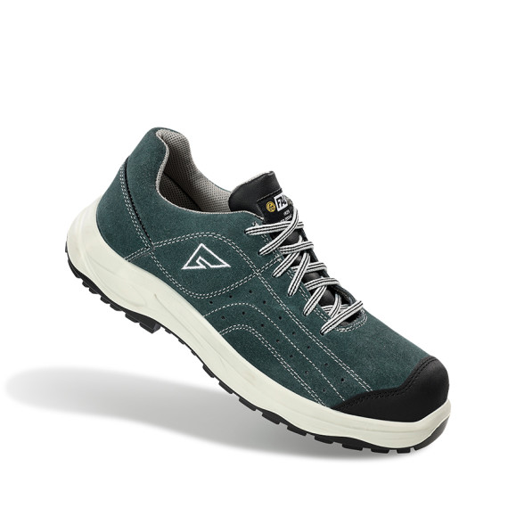 Chaussure de sécurité en cuir suédé IR20 S1+SRC+CI+P EN 20345 FAL SELLA