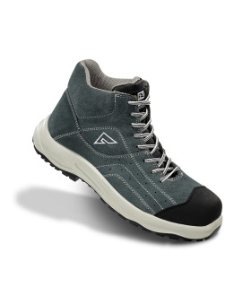 Botte de sécurité en cuir suédé gris IR200 S1+SRC+CI+P EN 20345 FAL DUERO