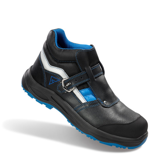 Botte de sécurité de soudeur S3S+SR+CI+FO+LG avec boucle EN 20345 FAL IR300 TORMES