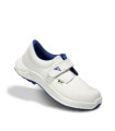 Mikrofaser-Schutzschuh wasserabweisend S2+SRC+CI EN 20345 FAL FTR40V TAJO VELCRO WEISS