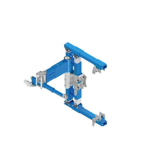 Braço extensível para ponto de ancoragem Side Entry PT + Base CLAMP-ON IRUDEK